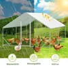 Peviasot Hühnerstall Freilaufgehege 3x4x2m Hühnerhaus Produktbild-Vorschau 4