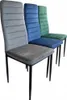 ModernHome LR-1494 Sada 4 ks jídelních židlí VELVET, černá Náhled obrázku produktu 16