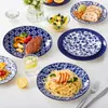 Vancasso Set de 6 assiettes en porcelaine, Assiette plate, Voir les images du produit 5