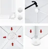 Close-up images showing the assembly process of a modular storage unit. Produktbild-Vorschau