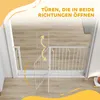 Hunde Türschutzgitter Treppenschutzgitter, 75-145 cm Hunde Produktbild-Vorschau 8