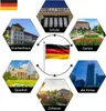 XINZI Mât de drapeau en aluminium de 6,5 m avec drapeau Voir les images du produit 5