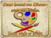 Metallschild XL in 21x28 cm mit Motiv und Spruch - Kunst Produktbild-Vorschau 1