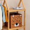 Pojemnik na zabawki z uszkami LEOPARD, 29 x 29 x 29 cm Podgląd zdjęcia produktu 12