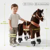 PonyCycle kôň na šliapanie tmavohnedý pre deti od 3 do 4 Náhľad obrázku produktu 7