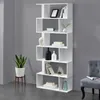 Bücherregal Regal mit 6 Ebenen 192 x 80 x 24 cm Raumteiler Produktbild-Vorschau 7