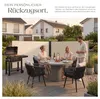 tectake® Doppel-Seitenmarkise 160 x 600 cm ausziehbar, mit Produktbild-Vorschau 6