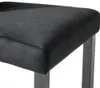 vidaXL Stoličky do jedálne 4 ks Black Velvet Náhľad obrázku produktu 7