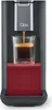 A coffee machine brewing espresso into a glass cup. Produktbild-Vorschau