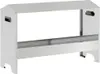 vidaXL Karmidło dla kurczaków srebrne 81 x 32 x 53,5 cm Podgląd zdjęcia produktu 1