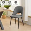 Sedie per sala da pranzo Albatros con rivestimento in Anteprima dell’immagine prodotto 5