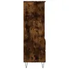 vidaXL Highboard Räuchereiche 40x36x110 cm Holzwerkstoff Produktbild-Vorschau 7