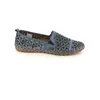 Gemini Damen Slipper Leder Mokassin floral Blumen Cutouts Produktbild-Vorschau 26