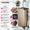 TecTake 402084, Champagne, Polyester, Champagne, 2,6 kg Náhled obrázku produktu 3