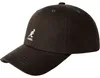 Kangol Baumwolle Baseball-Cap mit verstellbarem Lederverschluss in braun Náhled obrázku produktu
