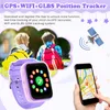 （Lila）Kinder-Smartwatch 4G mit GPS und Telefon, Smartwatch Produktbild-Vorschau 6