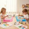 Silikon-Mal- und Bastelmatte mit Organizer Rosa Produktbild-Vorschau 9
