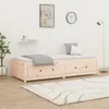 vidaXL Denní postel bez matrace 90x200 cm z masivního Náhled obrázku produktu 2