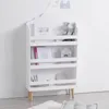 Kinderbücherregal, 3-stöckiges Kinderregal, aus MDF-Holz, Produktbild-Vorschau 4
