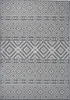 vidaXL Outdoor-Teppich Flachgewebe 160x230 cm Blau Produktbild-Vorschau 6