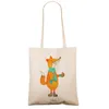 Mr. & Mrs. Panda Tote Bag Fuchs Keks - Weiß - Geschenk, Produktbild-Vorschau 2