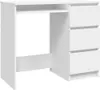 A white desk against a white background. Produktbild-Vorschau