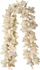 Beige Herbst-Ahornblätter-Girlande, 173,9 cm, künstliche Produktbild-Vorschau 1