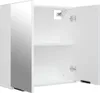 vidaXL Bad-Spiegelschrank Weiß 64x20x67 cm Produktbild-Vorschau 10