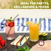 bremermann 6er Glas-Trinkhalme, 20 cm Länge, Produktbild-Vorschau 2
