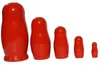 Matroschka Babuschka Sternchen  Holzfiguren  5 Puppen 11cm Produktbild-Vorschau 3