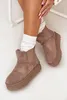 Damen Schneestiefel Mit Elastischem Einsatz Khaki Kiora 39 Produktbild-Vorschau 2
