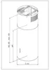 Akpo WK-4 ISLA BALMERA SLIM WHITE SLIM SLAY T450 M3 hood Produktbild-Vorschau 2