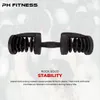 PH Fitness Premium Manubrio regolabile 24 kg Nero – Anteprima dell’immagine prodotto 7