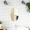vidaXL Wandspiegel Golden 50x35 cm Produktbild-Vorschau 3