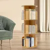 Drehbares Bücherregal - Turmregal mit 3 Ebenen - Drehbar Produktbild-Vorschau 3