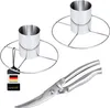 bremermann Geflügelschere und 2x Hähnchengriller / Produktbild-Vorschau 1