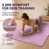 FunLife Yogamatte Extra Breit 183 × 80 cm, 8 mm TPE Produktbild-Vorschau 4