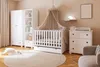 ZEE Babybett 120x60 BELLA 2in1 mit Schublade und Matratze Produktbild-Vorschau 8