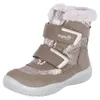 Superfit Mädchen Winterstiefeletten CRYSTAL Beige Leder & Produktbild-Vorschau 2