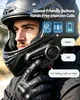 Motorrad Bluetooth Headset,Helm Kommunikationssystem,Motorrad Gegensprechanlage,Motorrad Intercom Produktbild-Vorschau