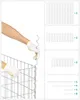 SONGMICS Drahtkorb Gabionen, 100 x 80 x 30 cm, Produktbild-Vorschau 3