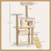 Reposoir et griffoir pour chat D30-367, en bois, avec Voir les images du produit 11