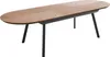 Rechteckiger ausziehbarer Gartentisch 220/280 cm Holzoptik Produktbild-Vorschau 2