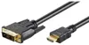 Goobay 51881 video cable adapter 1.5 m HDMI DVI-D Black Voir les images du produit 5