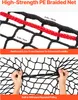 SucceBuy rete per balle di fieno rotonde, 1,5x1,5x1,5 m, Anteprima dell’immagine prodotto 3