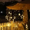 Outdoor patio area at night with string lights. Náhľad obrázku produktu