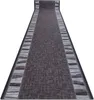 Läufer Antirutsch LINEA grau 67cm Grau 67x770 cm Produktbild-Vorschau 1