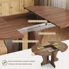 Mondeer Table de salle à manger ronde extensible 110-150 cm Voir les images du produit 7