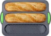 Hochwertige Baguette-Backform aus Silikon, speziell zum Produktbild-Vorschau 1