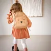 Kidzroom Sac à dos pour enfants - Sable avec motif d'ours Voir les images du produit 5